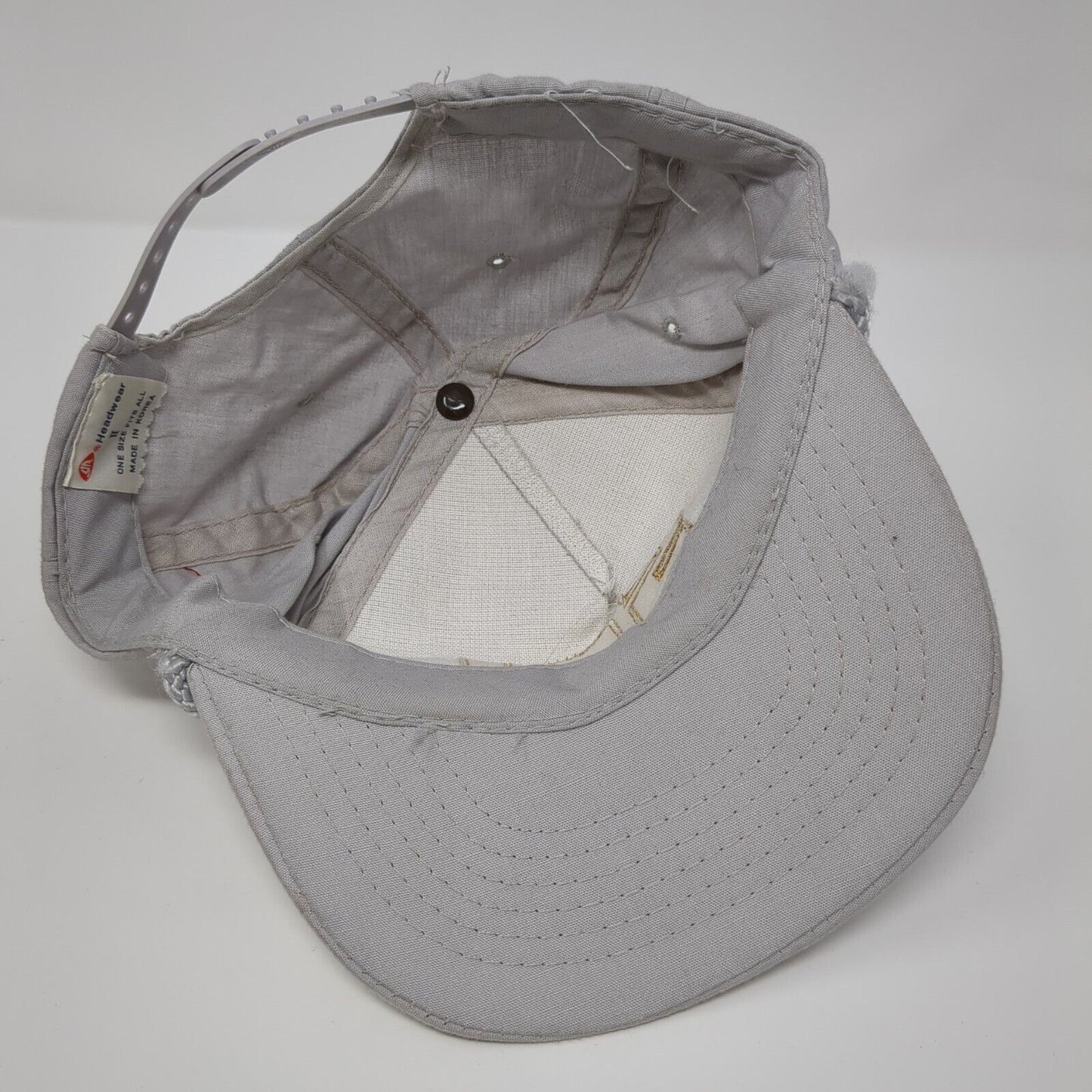 SCI Simplot Construction Inc. Snapback Rope Hat Gray OSFA Embroidered