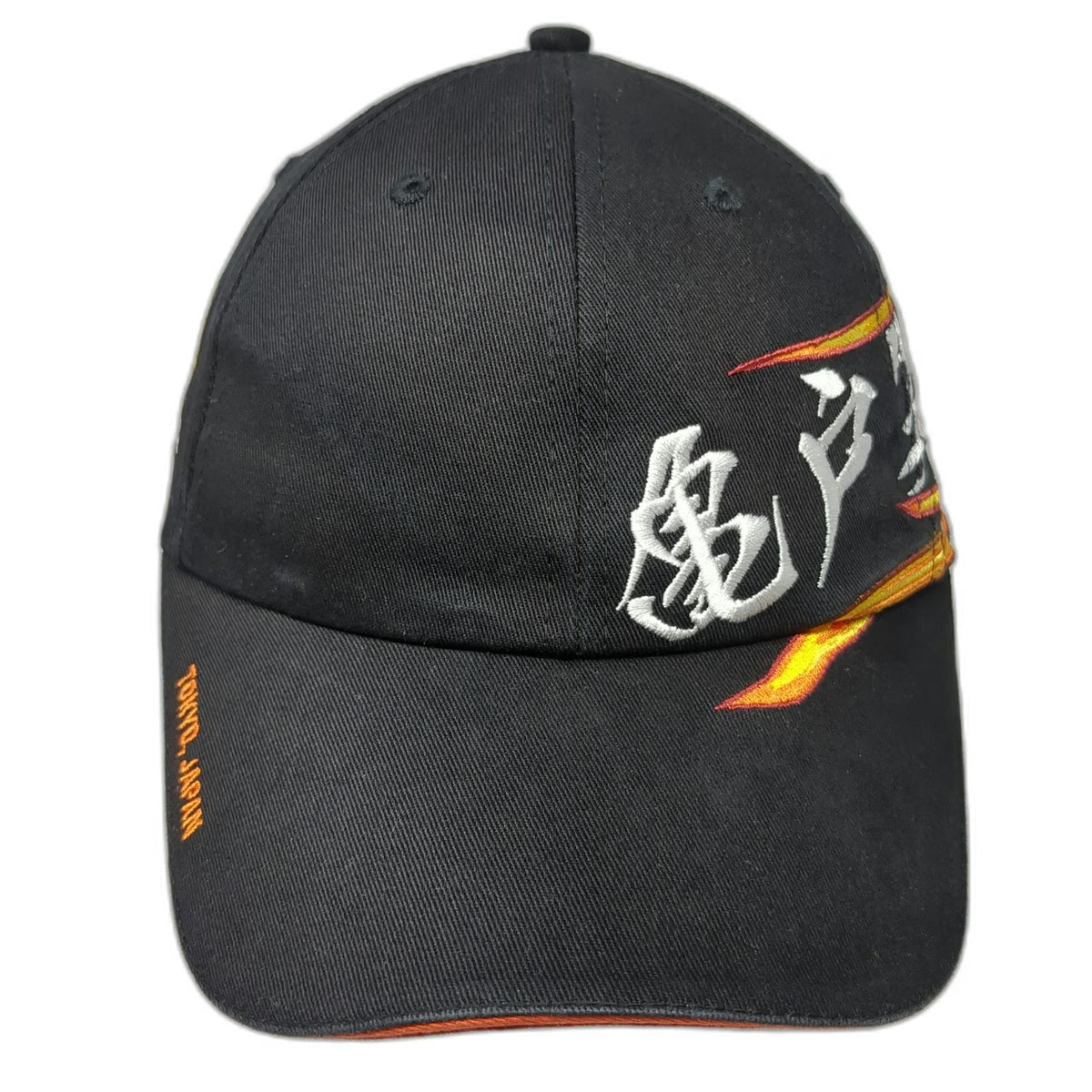 Harley-Davidson Baseball Cap Black One Size Tokyo Japan Kameido Flames Hat