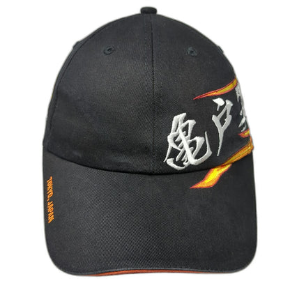 Harley-Davidson Baseball Cap Black One Size Tokyo Japan Kameido Flames Hat