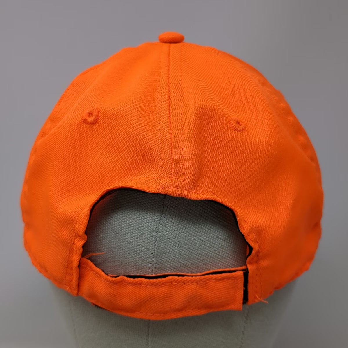 Red Head Orange Baseball Cap One Size Strapback Hunting Blaze Safety Outdoor Hat