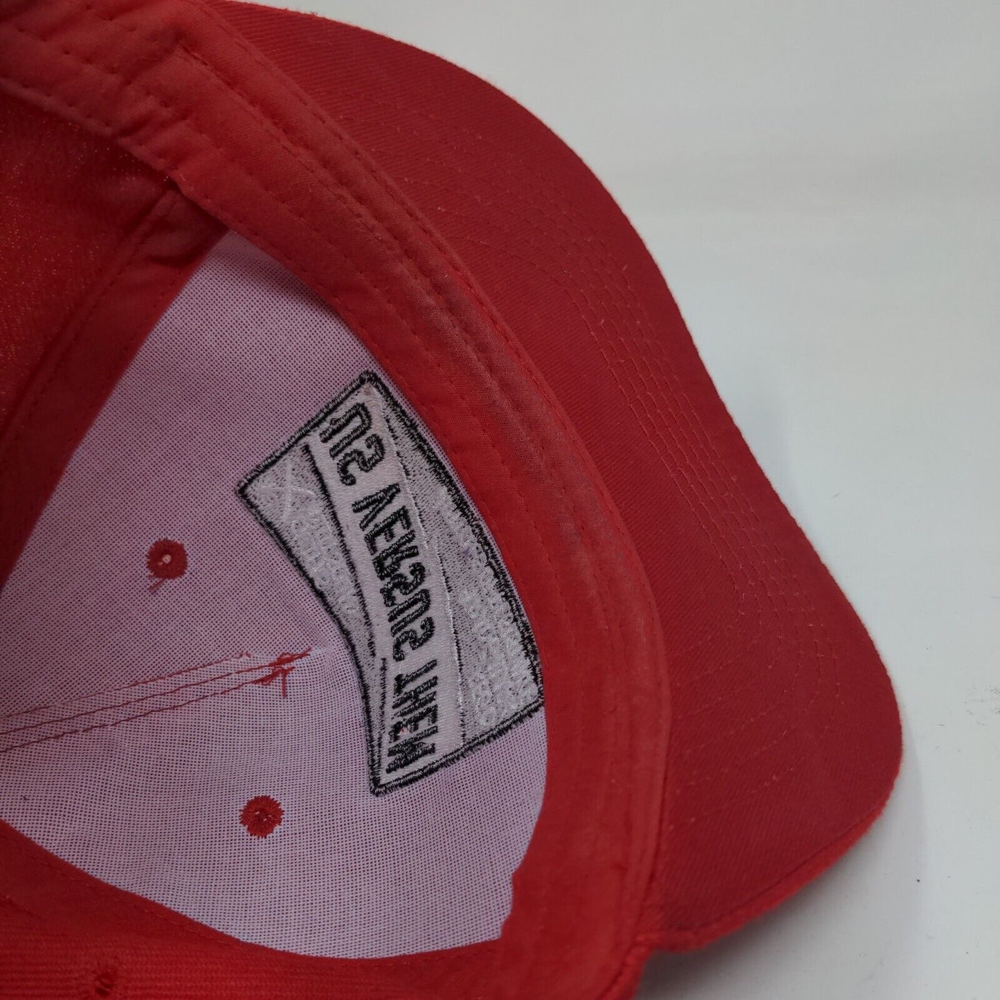 Us Versus Them Snapback Hat Red OSFA Embroidered Califas Riot Squad