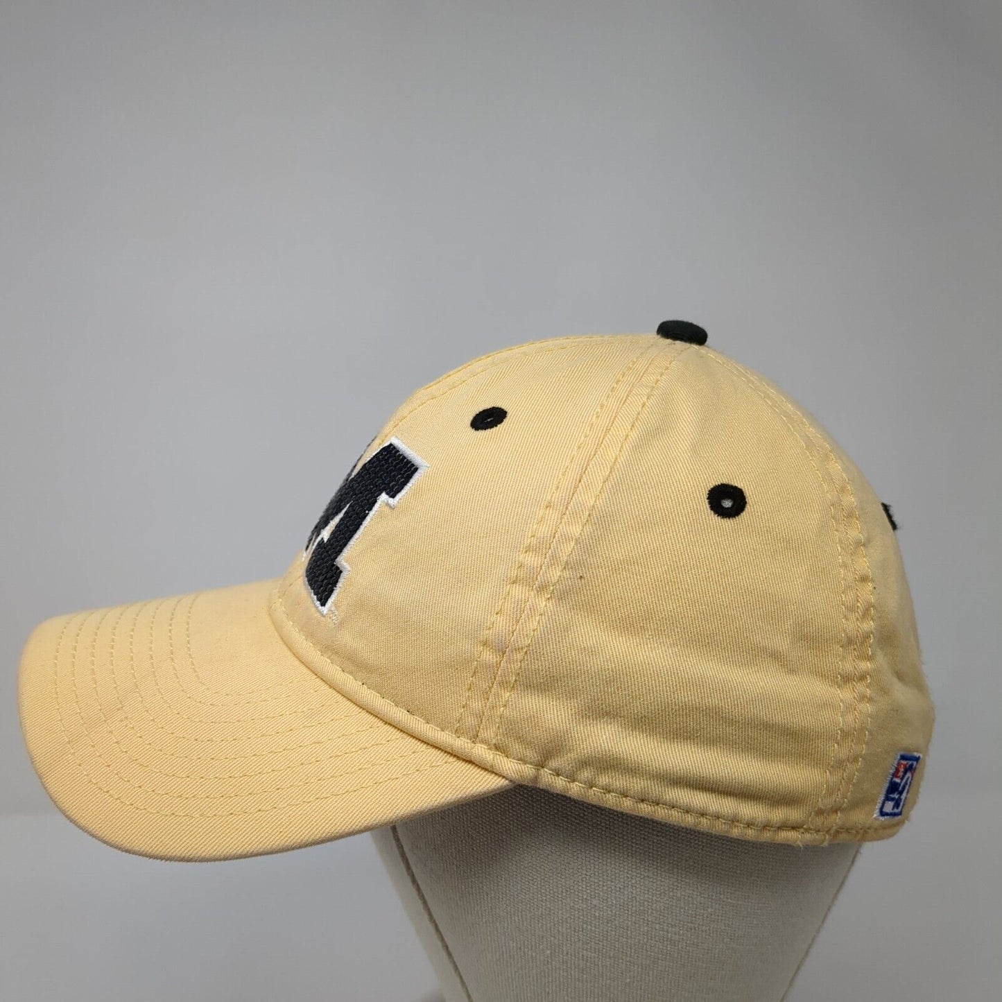 Missouri Tigers Logo Sequin Slideback Hat Tan Girl One Size Adjustable