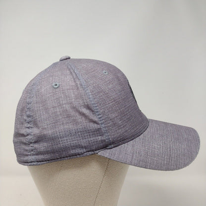 Adidas Climacool Fitted Hat Gray L/XL Embroidered Tree Vent Holes