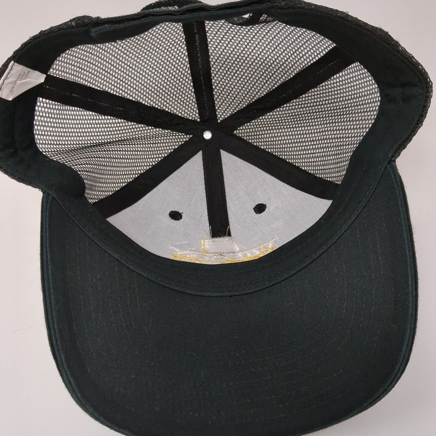 Wilcox Agri-Products Strapback Trucker Hat Black One Size Mesh Back
