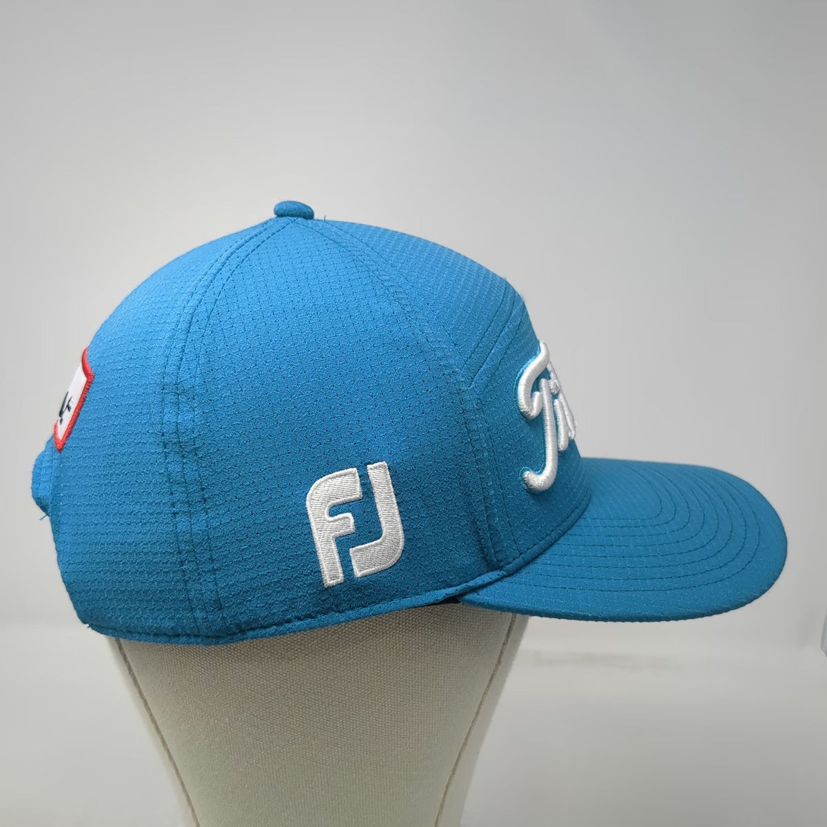 Titleist Snapback Hat Blue OSFM Pro V1 FootJoy FJ Golf Raised Sport Embroidery