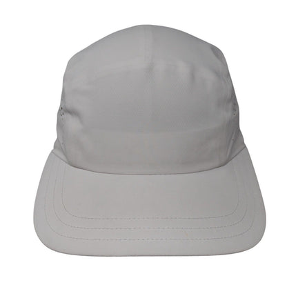 Athleta 5 Panel Ultra Light Run Cap White One Size Adjustable Breathable Blank