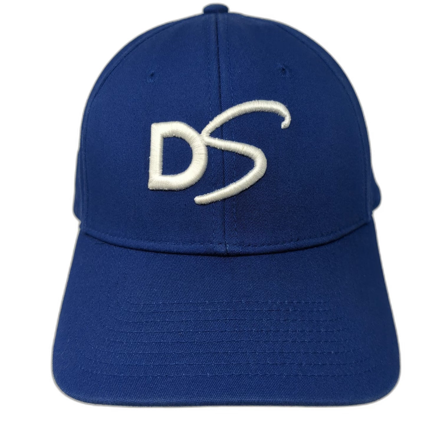 New Era DocuSign DS Logo Blue Baseball Cap L Fitted 39THIRTY Hat Embroidered