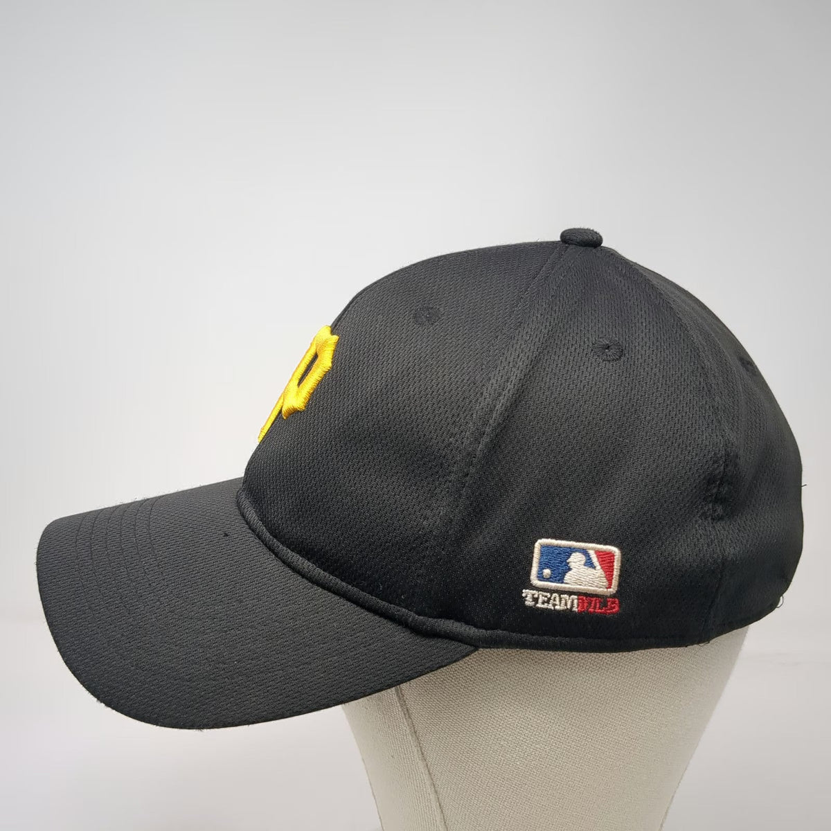 Pittsburgh Pirates MLB OC Sports Baseball Cap Black One Size Strapback Mesh Hat