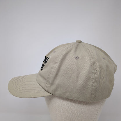 Coors Light Snapback Hat Tan One Size Adjustable Embroidered Logo Masters
