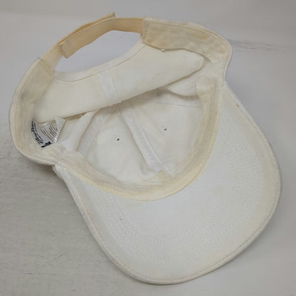 Disney Parks Baseball Cap White One Size Pink Mickey Mouse Strapback Hat