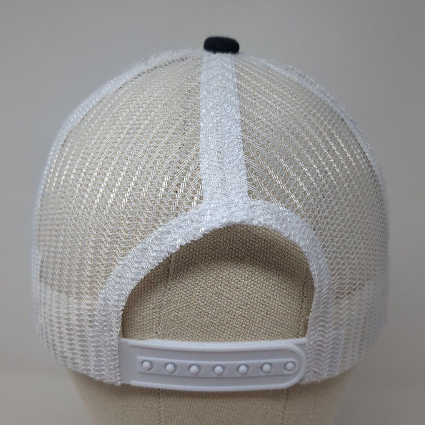 Wheatley American Vodka Snapback Trucker Hat Blue One Size Mesh Back