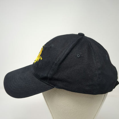 Ciclón Rum Baseball Cap Black One Size Embroidered Hurricane Logo Strapback Hat