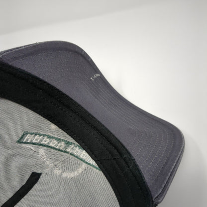 Happy Trails Snapback Trucker Hat Gray One Size Mesh Back New Era