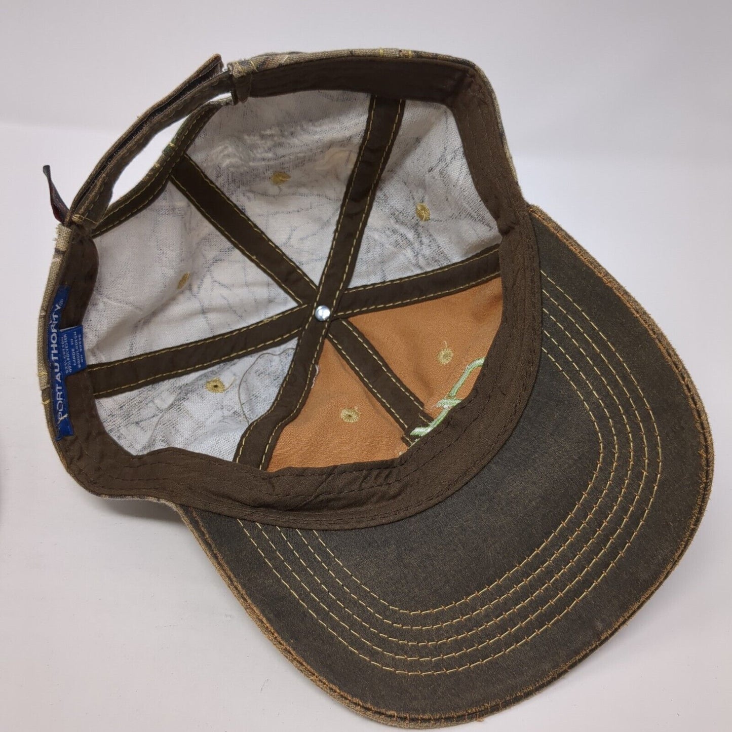 CH20 Strapback Hat Camouflage One Size Adjustable Embroidered Port Authority