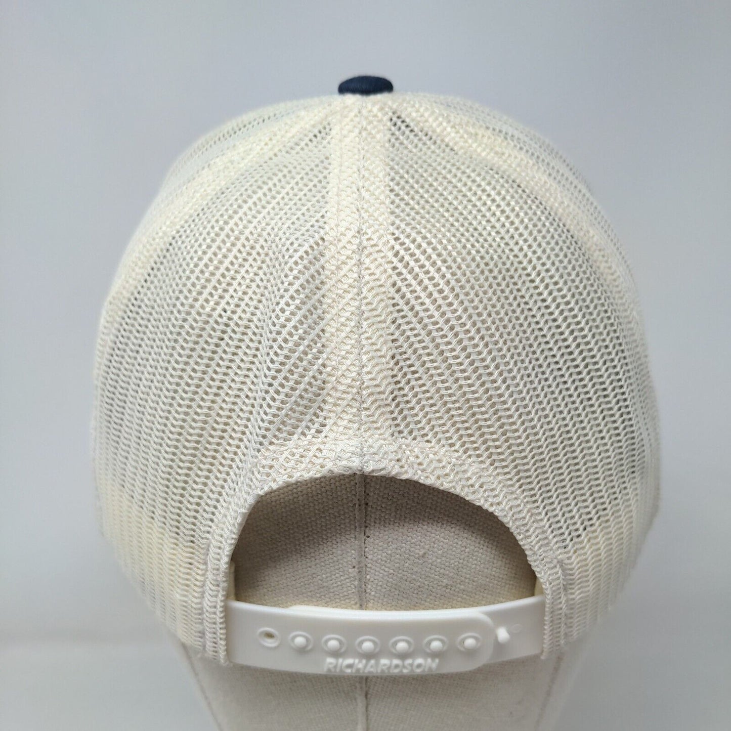 Loblolly Bakery Snapback Trucker Hat Blue OS Embroidered Mesh Back Richardson