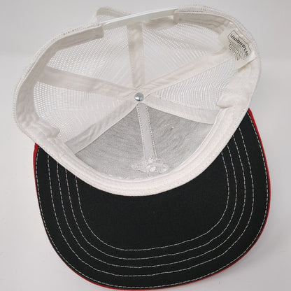 Marines The Few The Proud Snapback Trucker Hat Black One Size Mesh Back