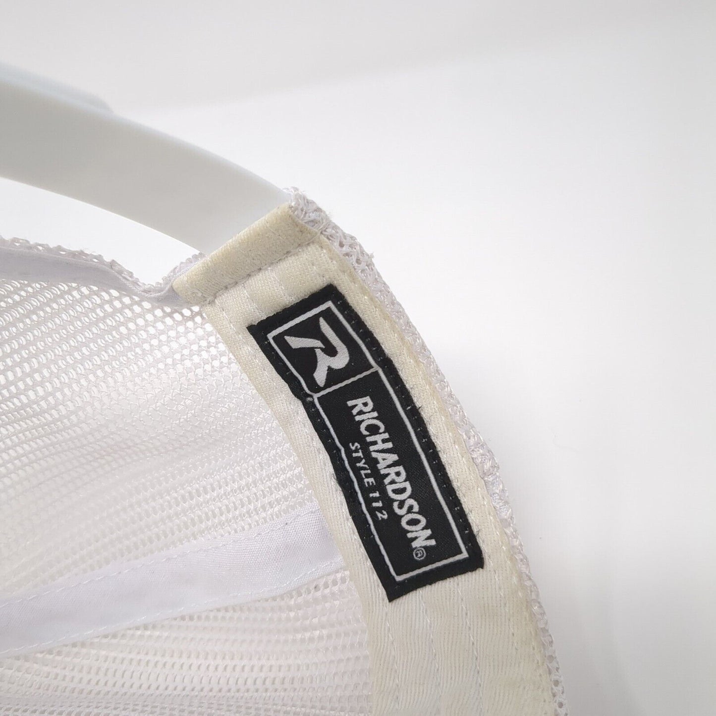 Richardson Snapback Trucker Hat Gray One Size Mesh Back Adjustable Blank