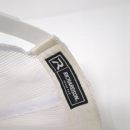 Richardson Snapback Trucker Hat Gray One Size Mesh Back Adjustable Blank