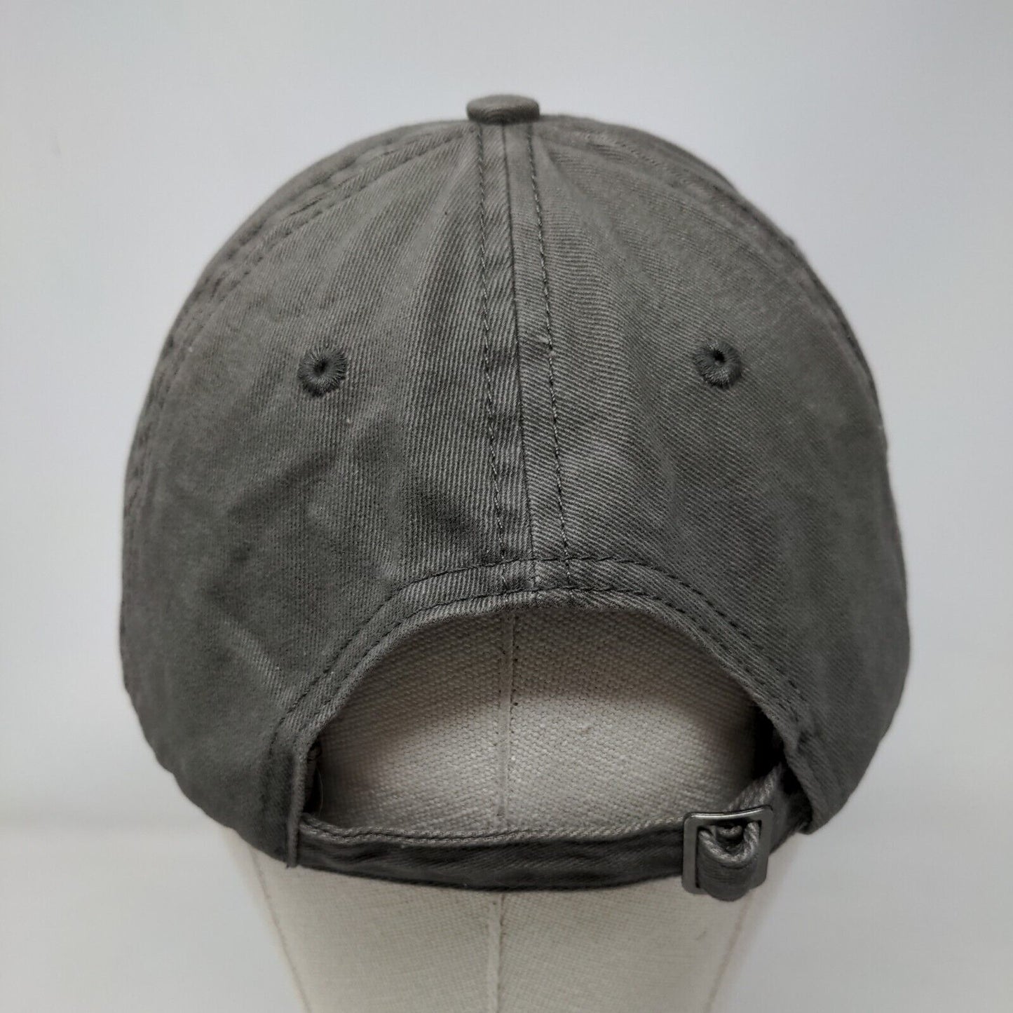 Flo Grown Sun Surf Salt Patch Slideback Hat Gray One Size Adjustable