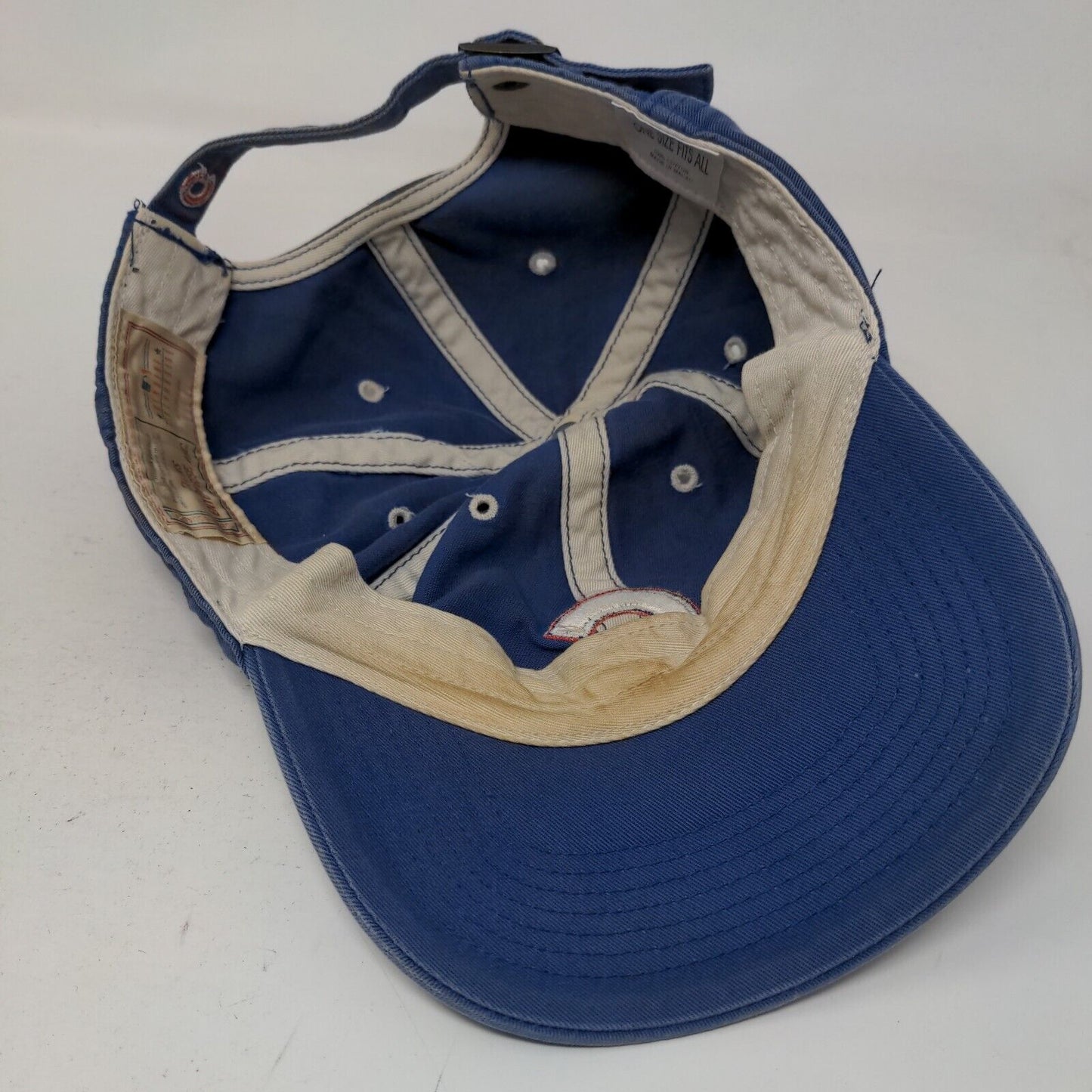 Twins Enterprise Men's Slideback Hat Blue Size OSFA Embroidered Chicago Cubs