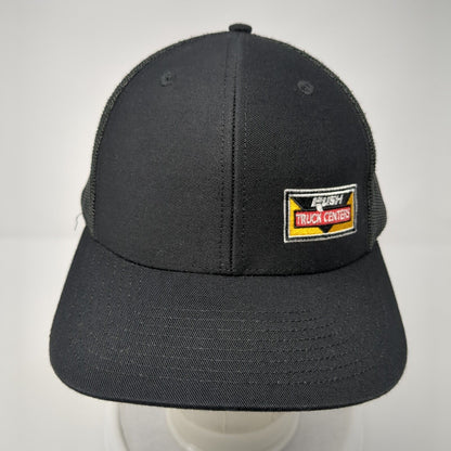 Rush Truck Centers Snapback Trucker Hat Black One Size Mesh Back 6 Panel