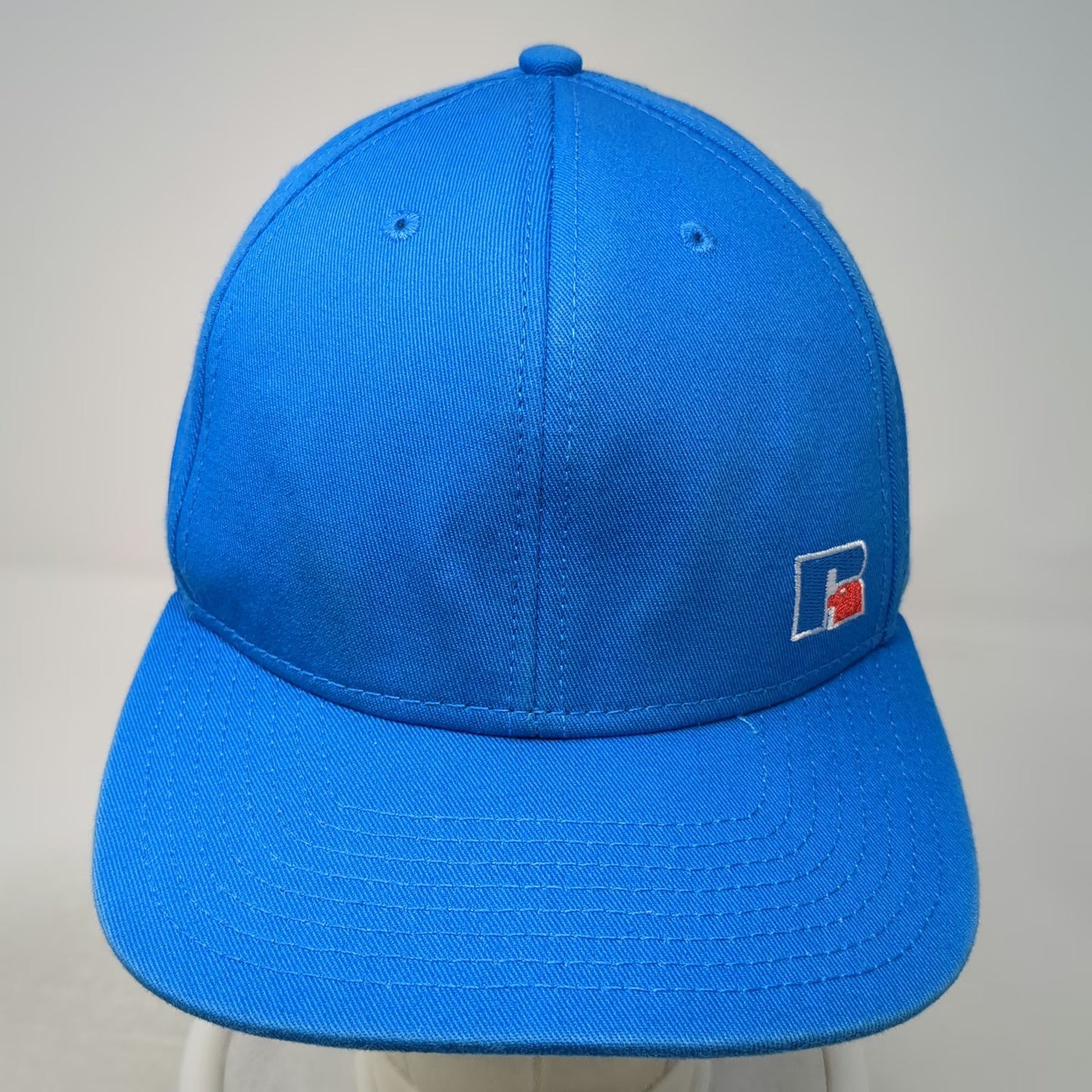 Russell Athletic Snapback Hat Blue One Size America's Top Teams Embroidered Cap