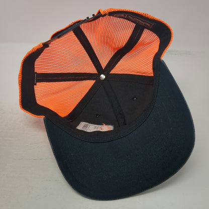 Richardson Trucker Hat Black Orange One Size Kryptek Typhon Camo Hawktech Mesh