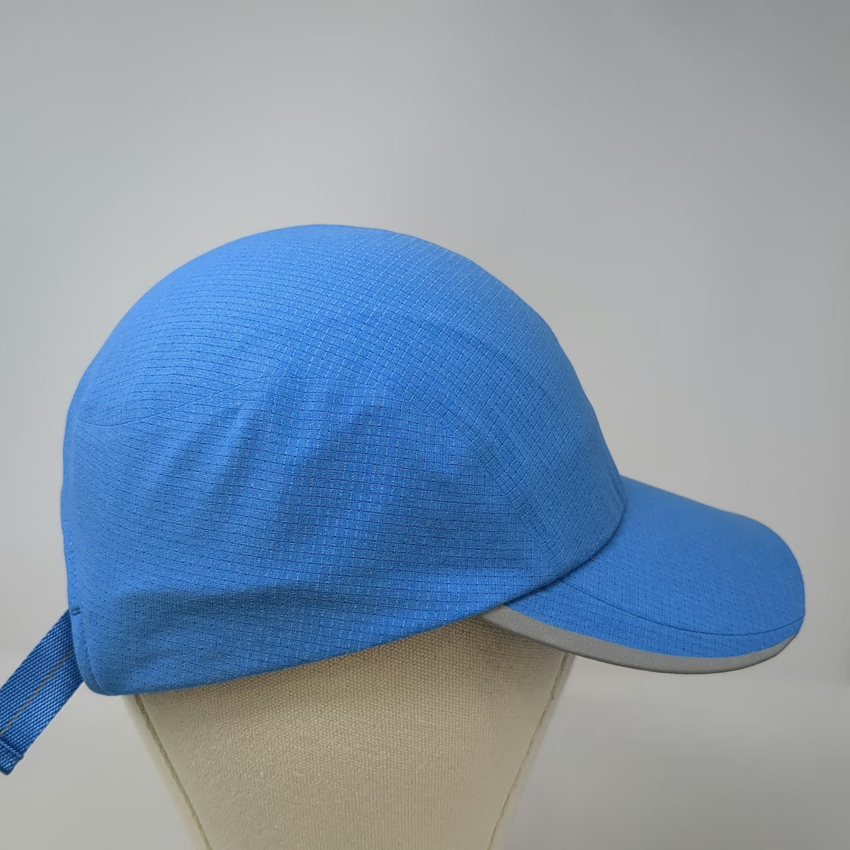 Lululemon Baseball Cap Blue One Size Reflective Logo Slideback Mesh Running Hat