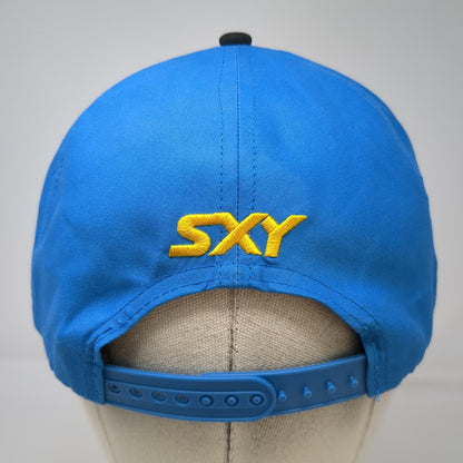 SXY 5 Panel Blue One Size Aruba Open 2022 Beach Tennis Snapback Tropical Hat