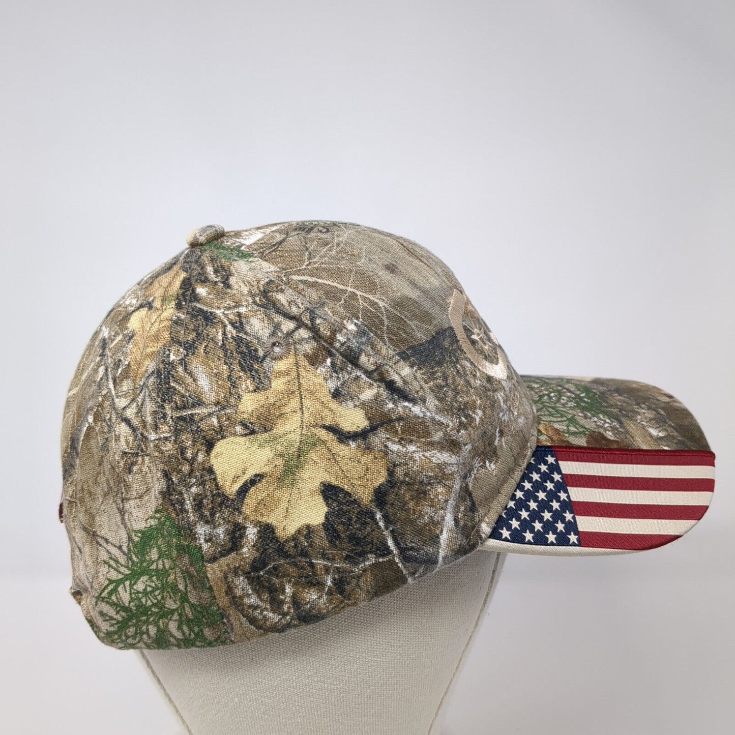 CES Industrial Solutions Network Slideback Hat Camo One Size USA Flag