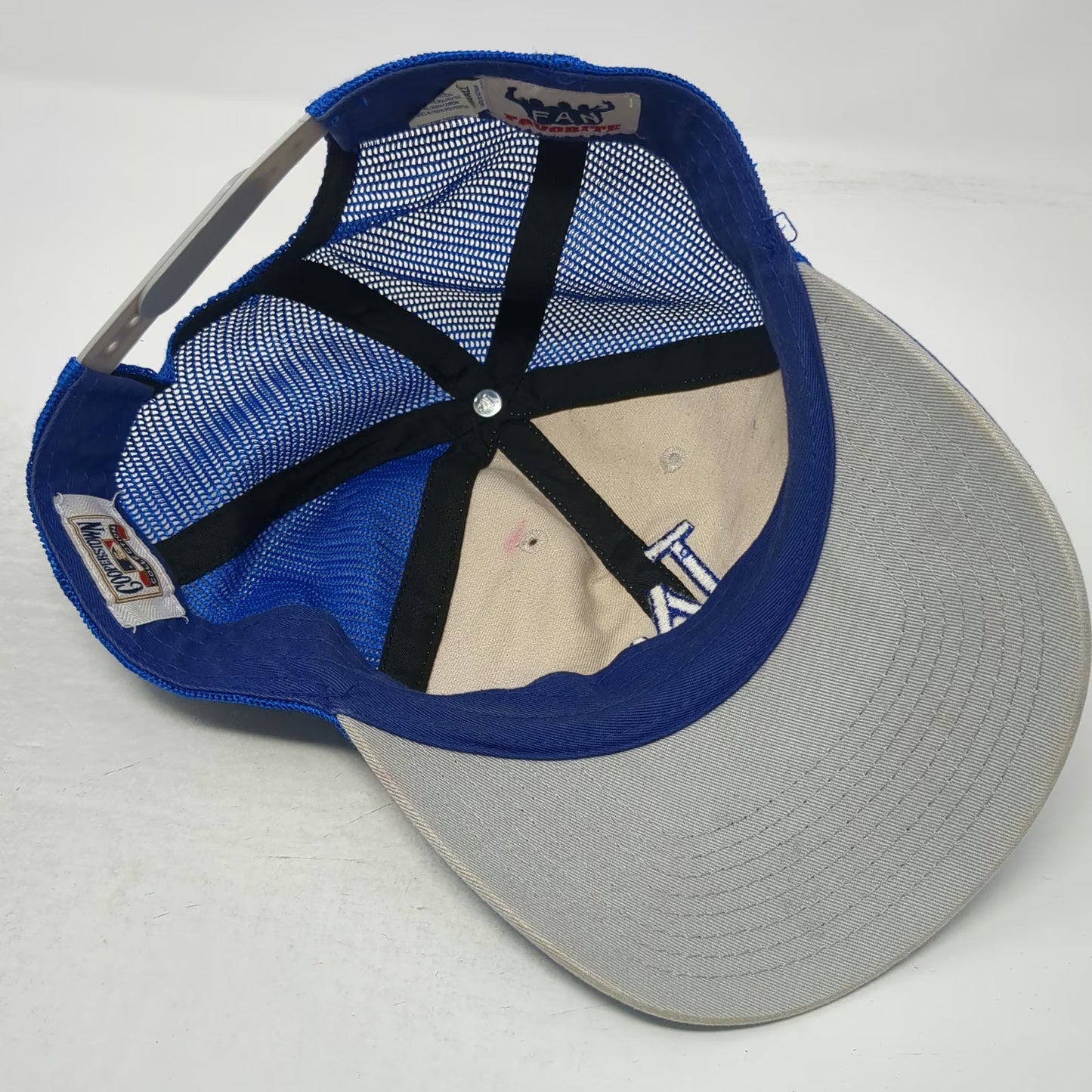 Los Angeles Dodgers MLB Fan Favorite Trucker Hat Blue One Size Mesh Snapback LA