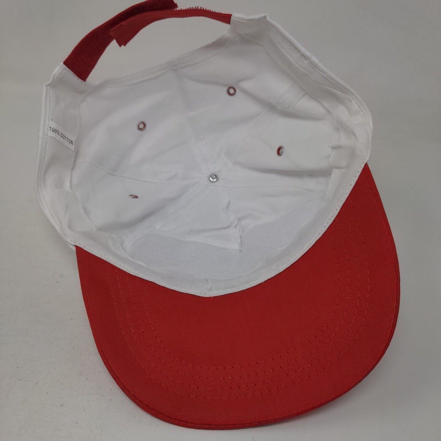 Restaurante Rosa Grutas De Santo Antonio Strapback Hat White One Size Colorblock