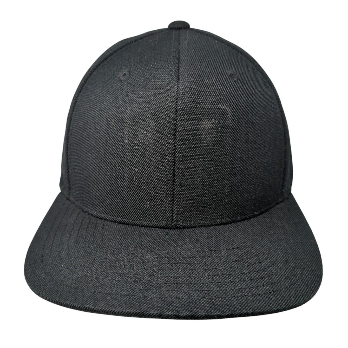 Chevy Only Snapback Hat Black One Size Adjustable Blank Yupoong 6 Panel