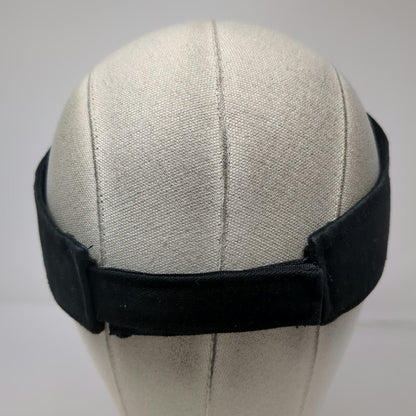 Jimmy John's Gourmet Sandwiches Visor Black One Size Strapback Adjustable Hat