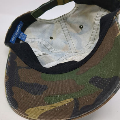 Port Authority Baseball Cap Green Camo One Size Simplot Military Alliance Hat