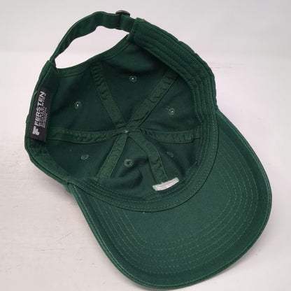 Fersten Worldwide Baseball Cap Green One Size Slideback TD Bank Logo Cotton Hat