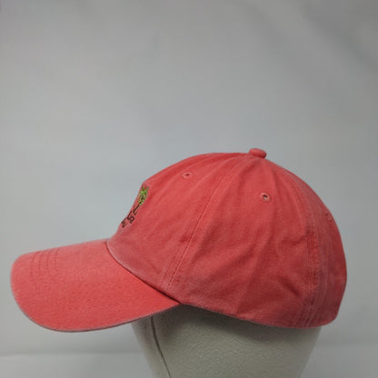 Cabo San Lucas Mexico Strapback Hat Pink One Size Adjustable dKps Cotton