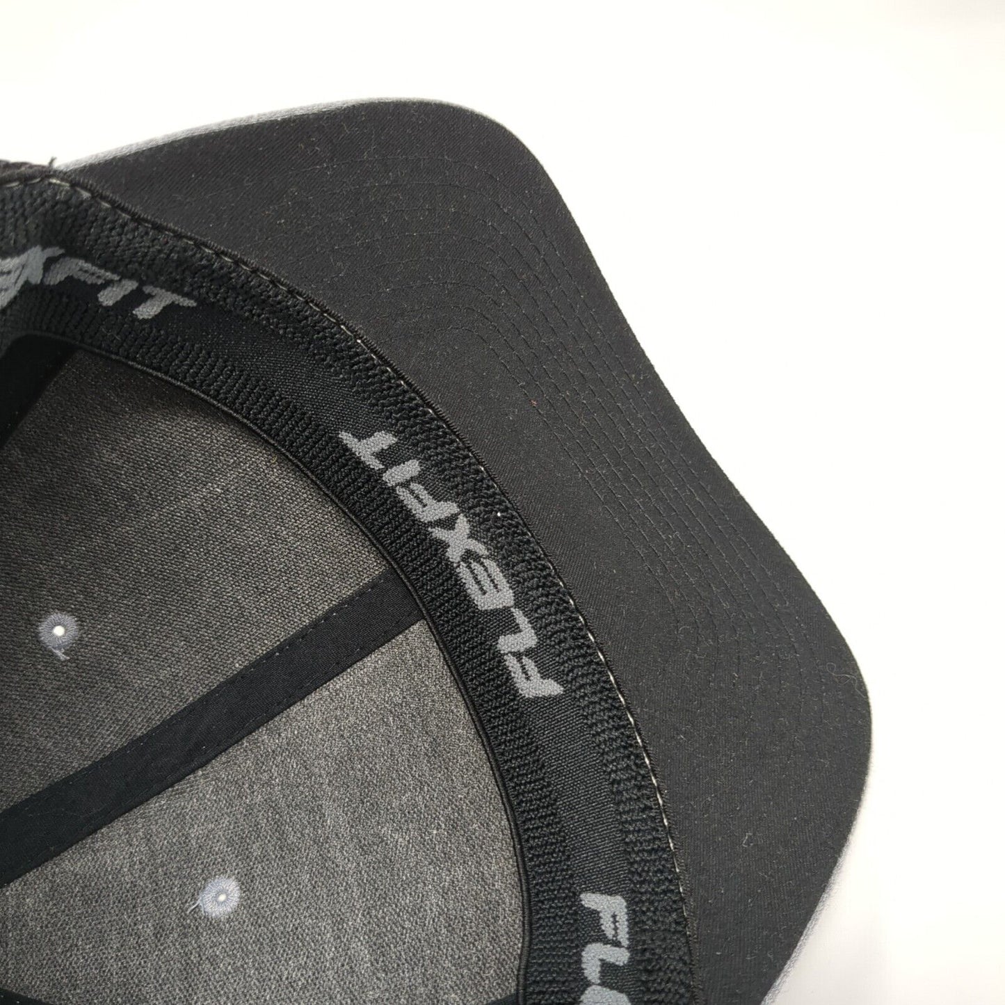 His Way Developers Inc Fitted Mesh Back Trucker Hat Gray One Size Flexfit