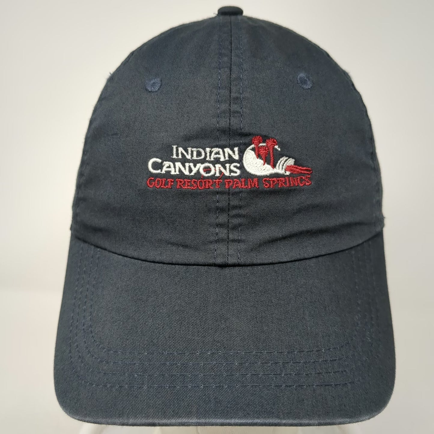 Ahead Baseball Cap Blue One Size Indian Canyons Golf Resort Palm Springs Hat