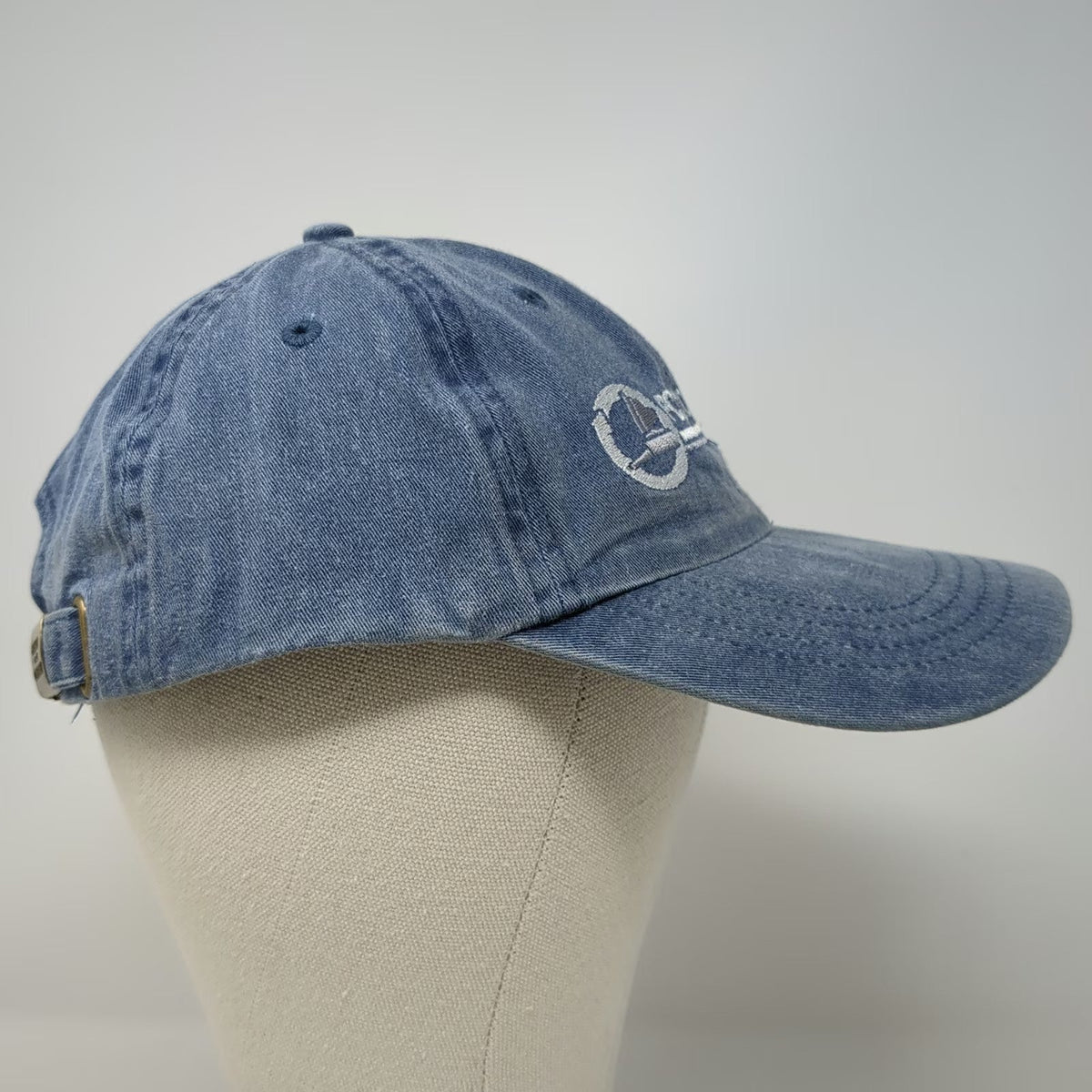 Port & Company Baseball Cap Blue One Size PC Recyclers of Idaho Strapback Hat