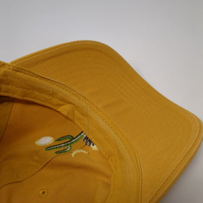 Cactus Moon Desert Slideback Hat Yellow One Size Mighty Fine 6 Panel