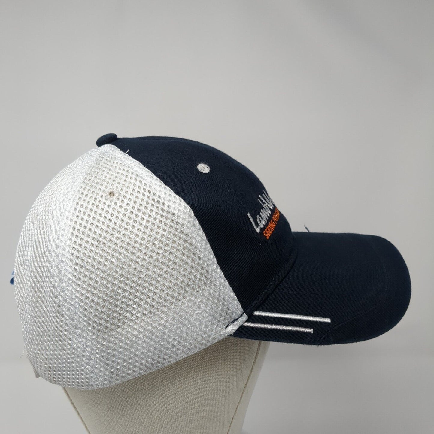 Lambweston Seeing Possibilitie Potatoes Strapback Golf Hat Blue OS Cap America