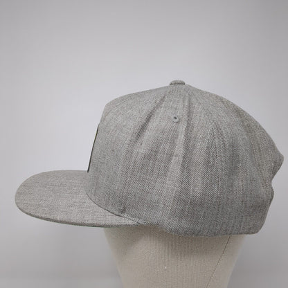 Idaho Est. 1890 Take Me To The Mountains Snapback Hat Gray OS Classics Yupoong