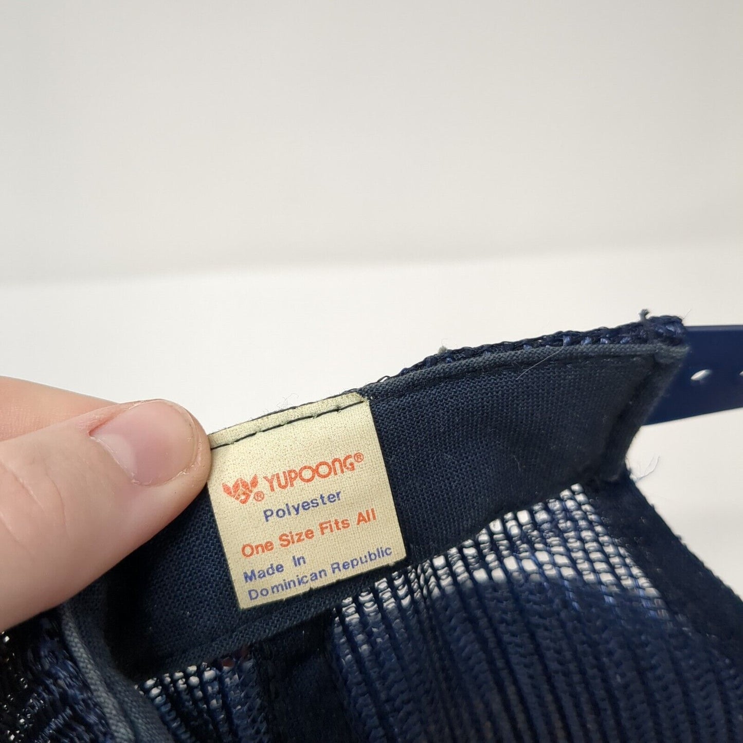 Union Pacific Steam Snapback Rope Trucker Hat Blue OSFA Mesh Back