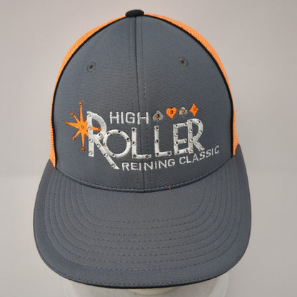 High Roller Reining Classic Las Vegas Fitted Trucker Hat Multi S/M Richardson