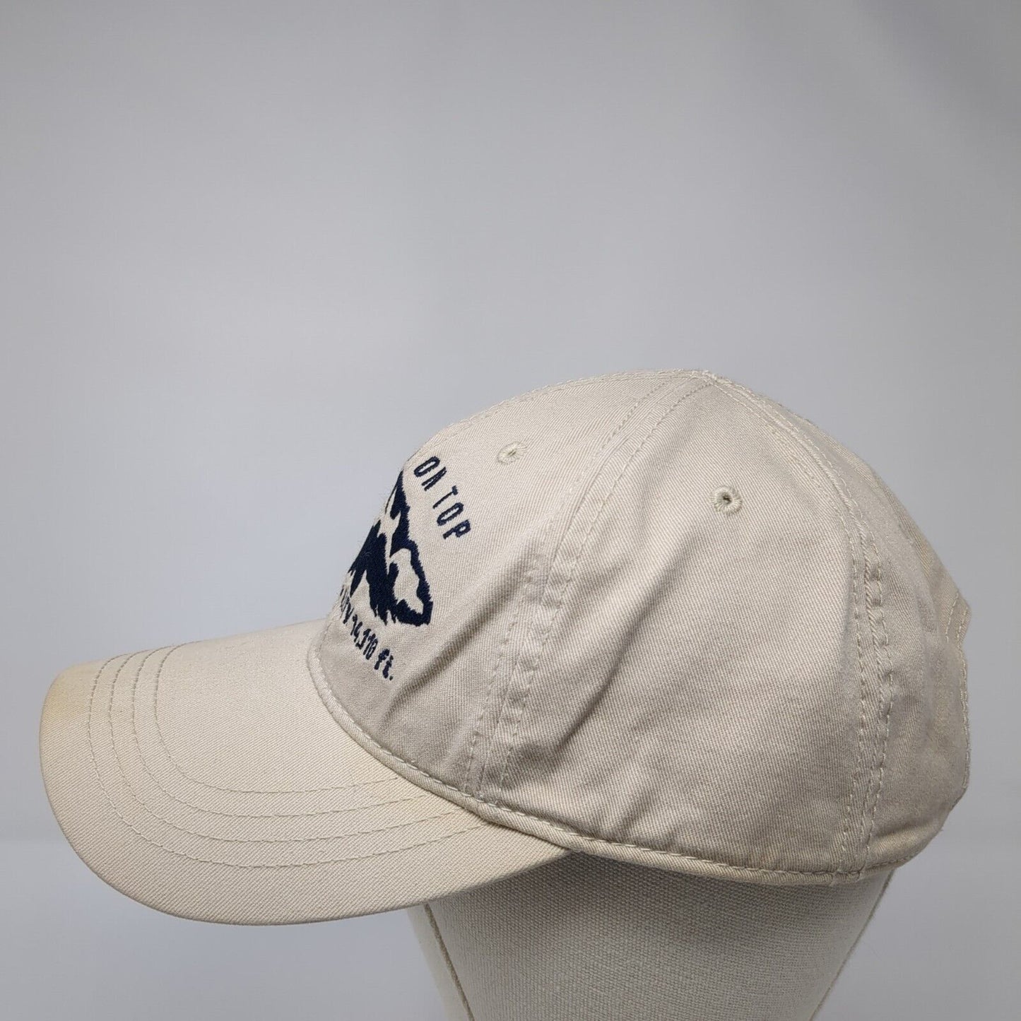 I Like It On Top Slideback Hat Tan One Size Adjustable Noble Wear