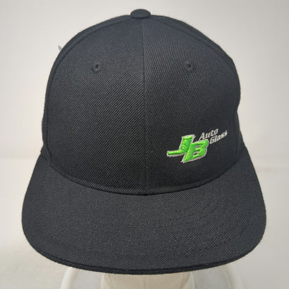 KB Ethos Baseball Cap Black 7 1/8 JB Auto Glass Fitted Embroidered Logo Hat