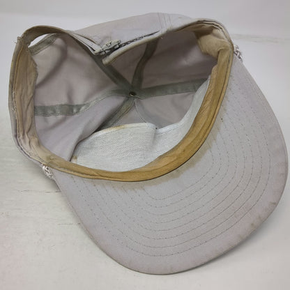 5 Panel Gray Hat One Size Turf Paradise Race Course Horse Racing Rope Adjustable
