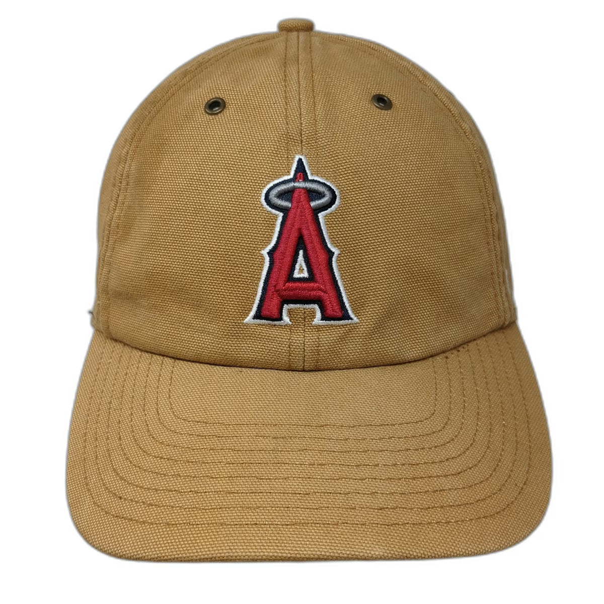 Los Angeles Angels MLB Carhartt '47 Baseball Cap Brown One Size Slideback Hat