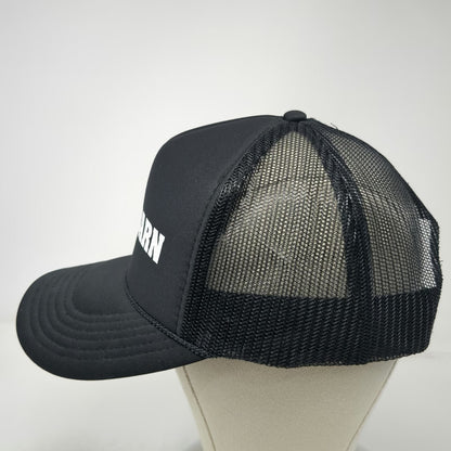 Otto Trucker Hat Black One Size Boot Barn Graphic Mesh Back Snapback Foam Hat